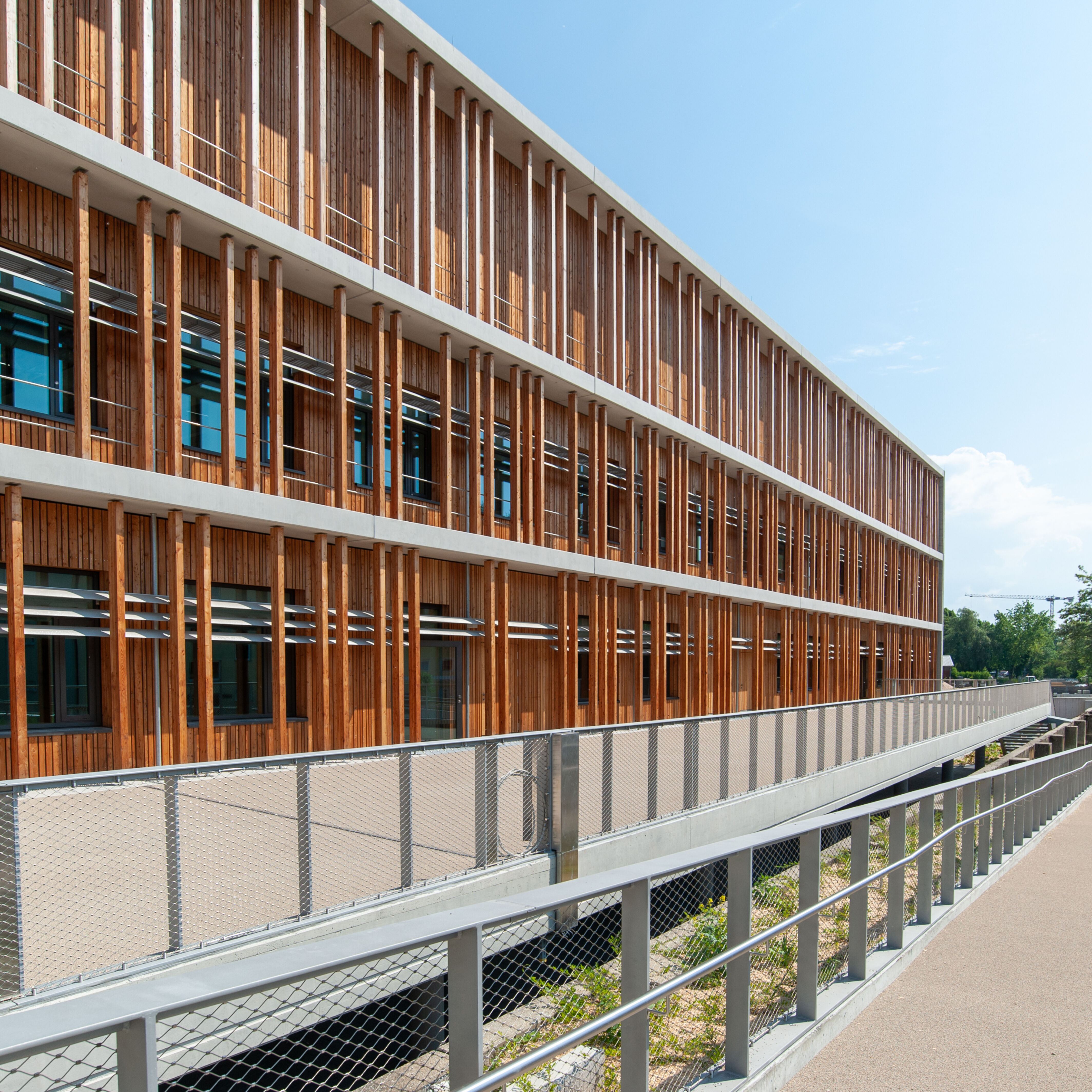 Photo of the TUM Campus in Straubing Uferstr.