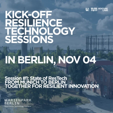 Kick off resilience technology sessions